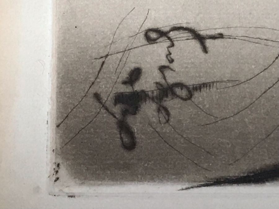 Louis Legrand (1863-1951) Quelques Unes #38 No. 13 From Book Edition Of 30 1931 - 6.5 X 8.5 [Photo 10]