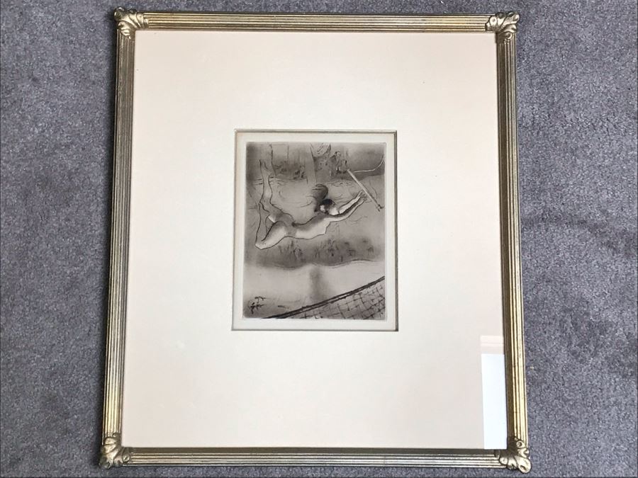 Louis Legrand (1863-1951) Quelques Unes #38 No. 13 From Book Edition Of 30 1931 - 6.5 X 8.5 [Photo 3]