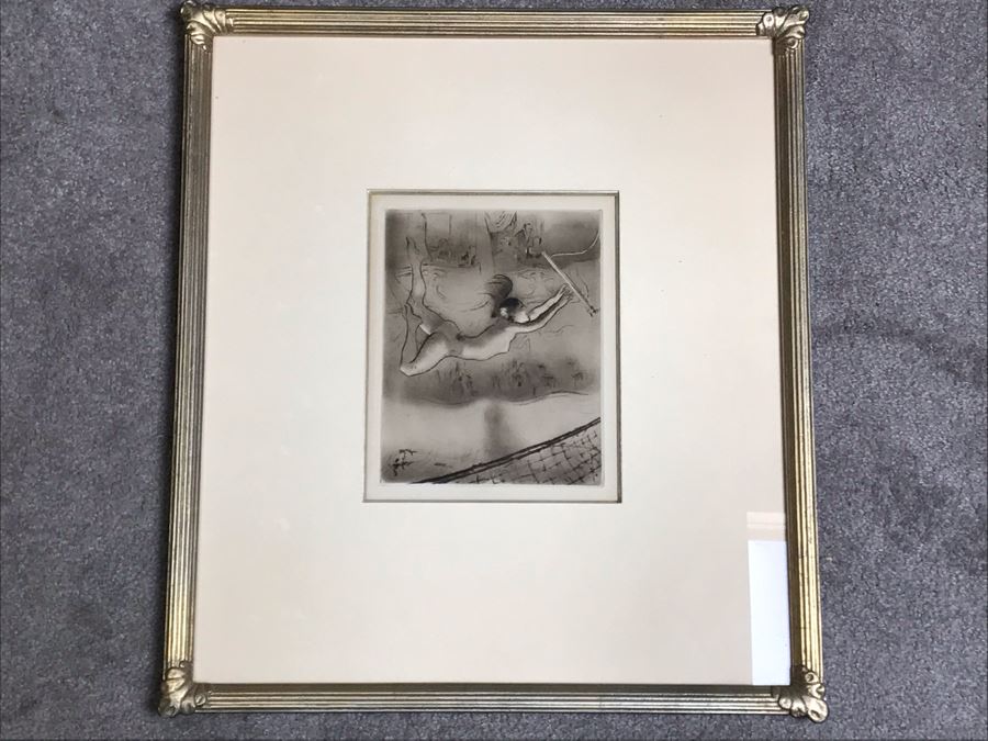 Louis Legrand (1863-1951) Quelques Unes #38 No. 13 From Book Edition Of 30 1931 - 6.5 X 8.5 [Photo 2]