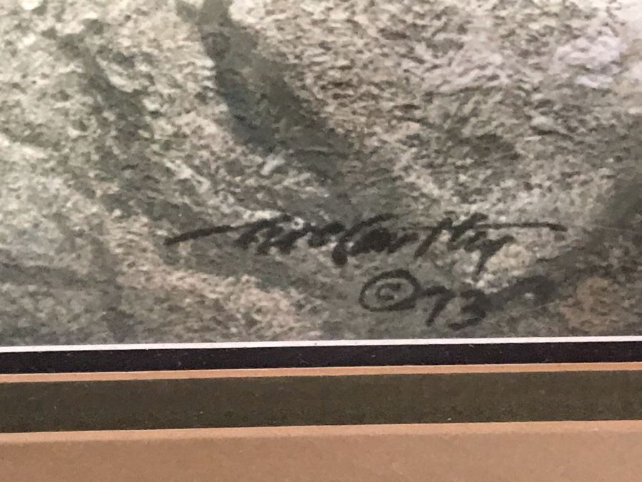 Frank McCarthy (1924-2002) Limited Edition Print Titled 'The Savage Taunt' Hand Signed 17.5 X 27 No. 544 Of 1000 [Photo 11]