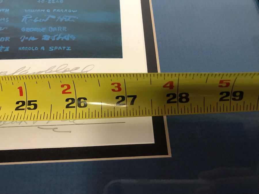 William S. Phillips Limited Edition Print Titled 'The Giant Begins To Stir' Inbound: Lt. Col. James H. Doolittle's B-25 Leads The Tokyo Raiders Across The Coast Of Japan No. 531 Of 1250 Signed By Artist And Signed By 16 Crew Members 27.5 X 22.5 [Photo 24]