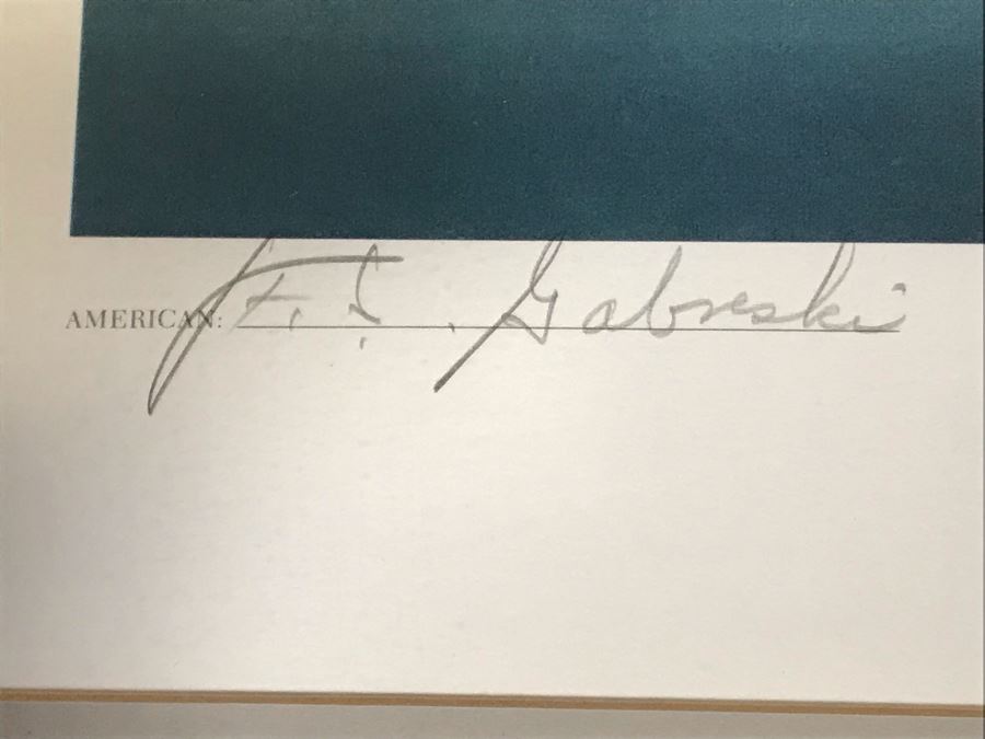 William S. Phillips Limited Edition Print Titled 'Hellfire Corner' Battle South Of London No. 942 Of 1250 Signed By Artist And Signed By Crew Members Including (1) American Signature, (4) British Signatures And (4) German Signatures 27 X 23 - See Photos [Photo 12]