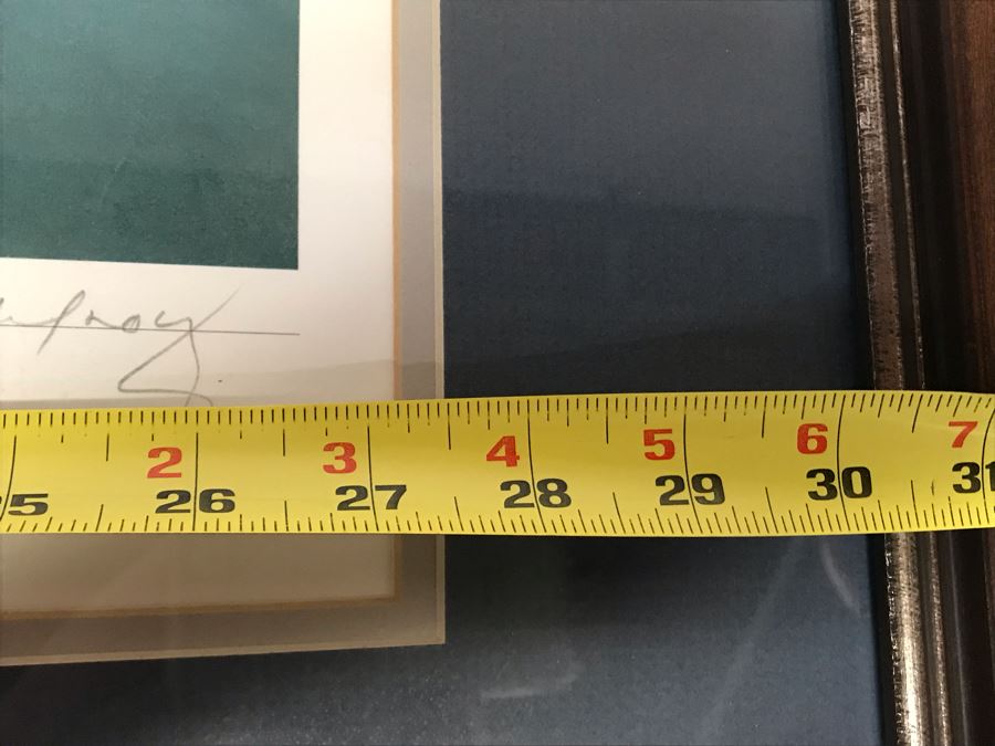 William S. Phillips Limited Edition Print Titled 'Hellfire Corner' Battle South Of London No. 942 Of 1250 Signed By Artist And Signed By Crew Members Including (1) American Signature, (4) British Signatures And (4) German Signatures 27 X 23 - See Photos [Photo 17]