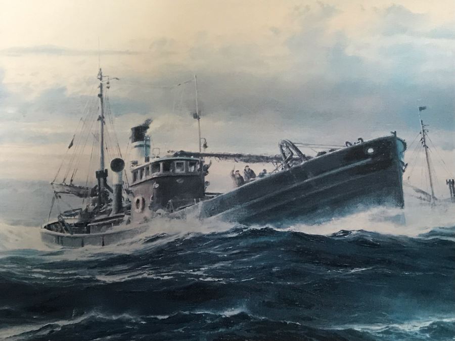 Robert Taylor Limited Edition Print Titled 'Return Of The Few' No. 712 Of 1000 Corsair Plane Signed By Artist And Signed By WWII Fighter Pilots: Alan Deere, Johnnie Johnson, Bob Stanford-Tuck, Peter Townsend 23.5 X 17.5 [Photo 5]