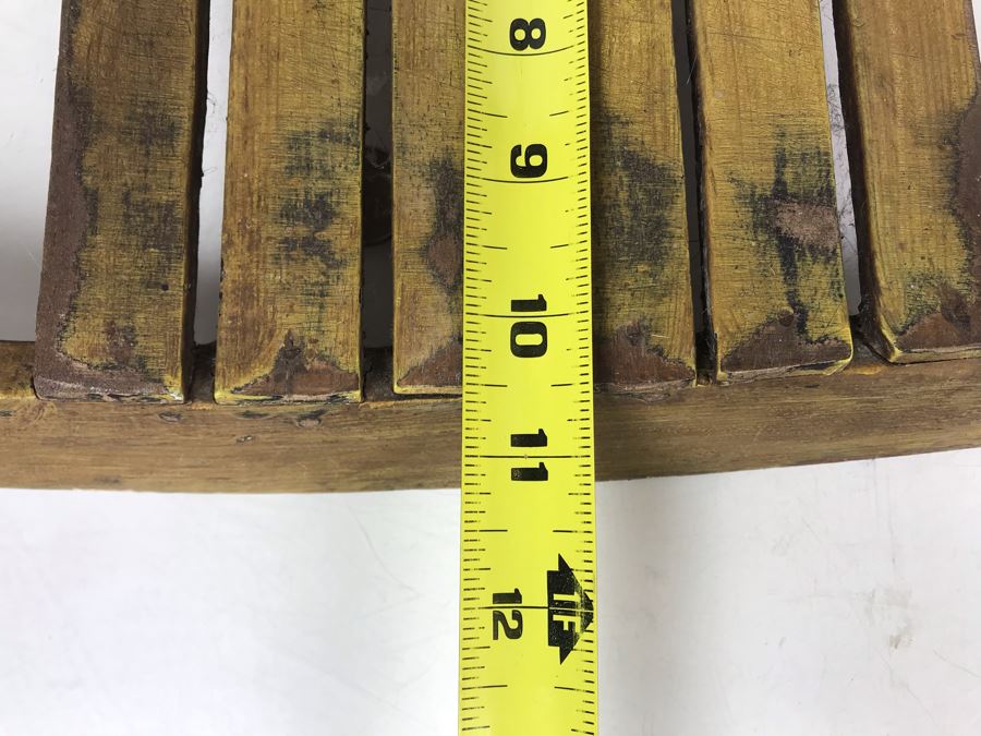 Antique Hand Painted Carved Wooden Rocking Horse 32W X 11D X 24H [Photo 24]