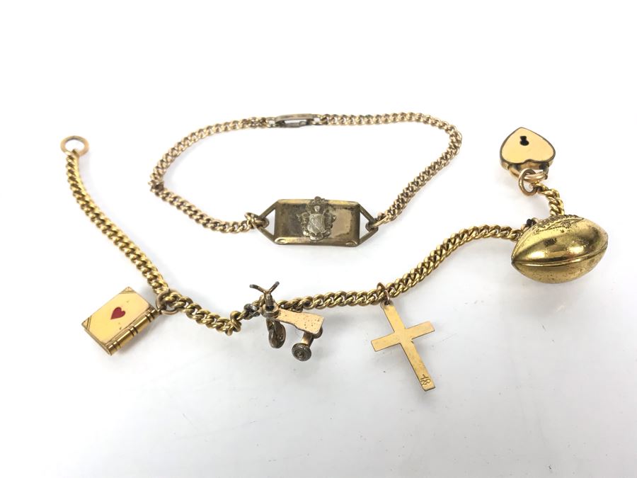 Pair Of Vintage Gold Filled Bracelets [Photo 2]