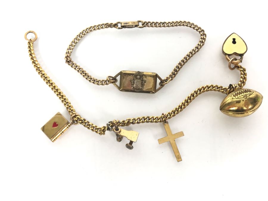 Pair Of Vintage Gold Filled Bracelets [Photo 1]