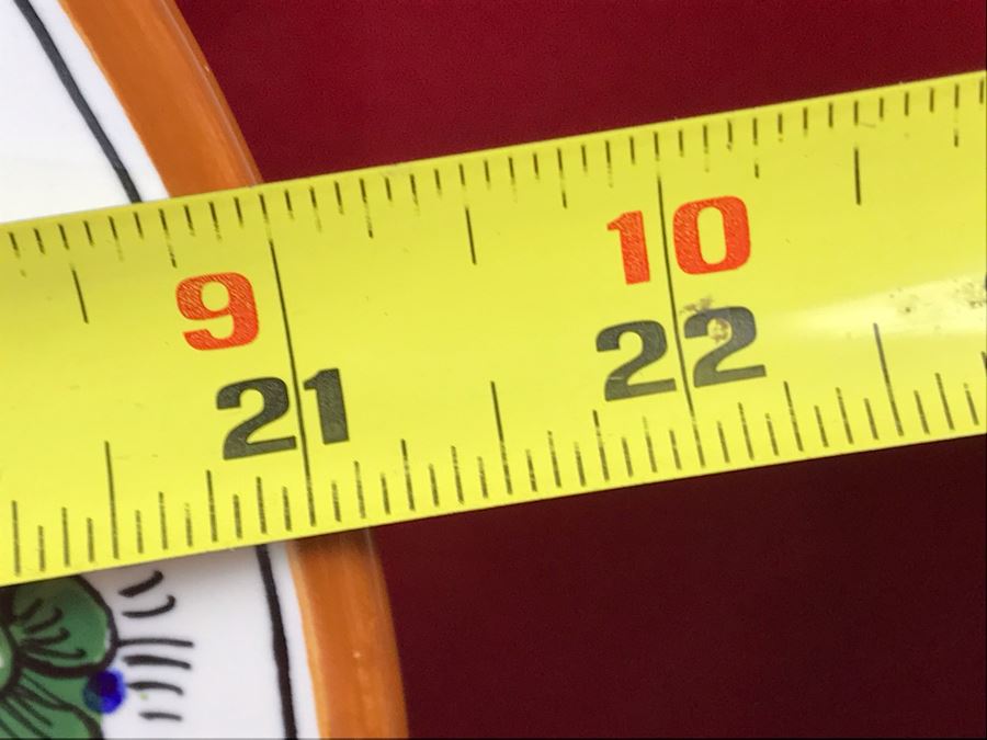 Grazia - Deruta Made In Italy Hand Painted Oval Platter For Williams Sonoma 21L X 14W [Photo 12]