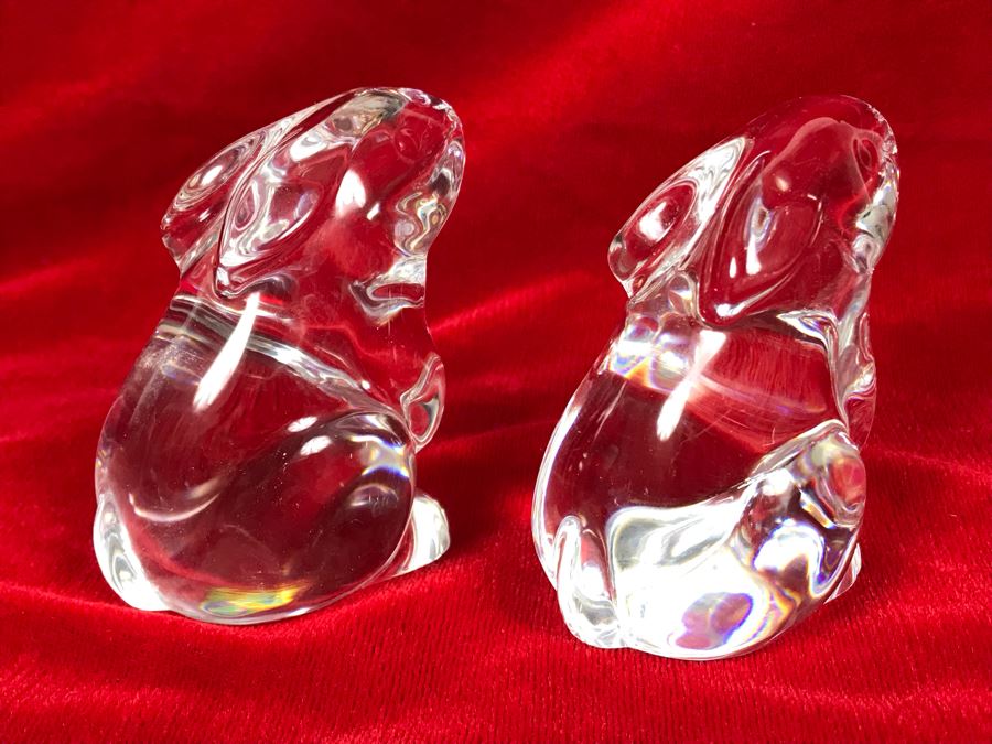 baccarat crystal animal figurines