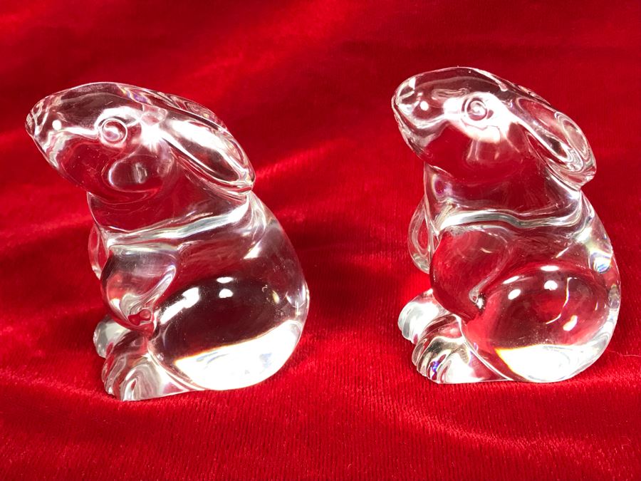 baccarat crystal animal figurines