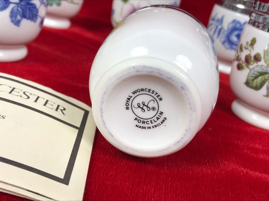 (12) Royal Worcester Porcelain Egg Coddlers Made In England [Photo 7]
