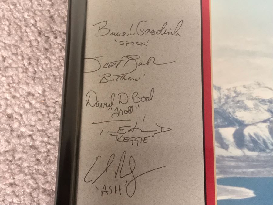 Signed Fighter Pilots Photograph Presented To Bill Dots Desert Storm 1991 19 X 16 [Photo 7]