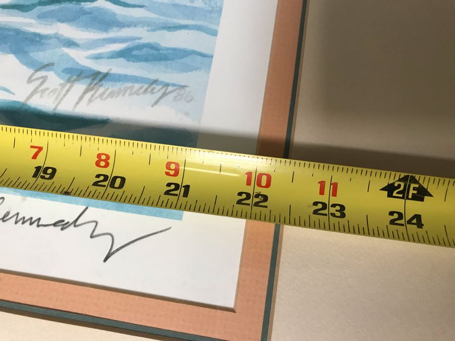 Scott Kennedy Limited Edition Print Of The China House Landmark Built In 1929 Destroyed In 1986 In Corona Del Mar No. 54 Of 200 Signed By Artist 22 X 30.5 [Photo 18]