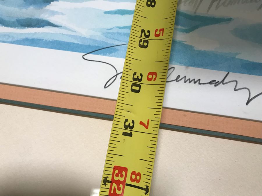 Scott Kennedy Limited Edition Print Of The China House Landmark Built In 1929 Destroyed In 1986 In Corona Del Mar No. 54 Of 200 Signed By Artist 22 X 30.5 [Photo 19]