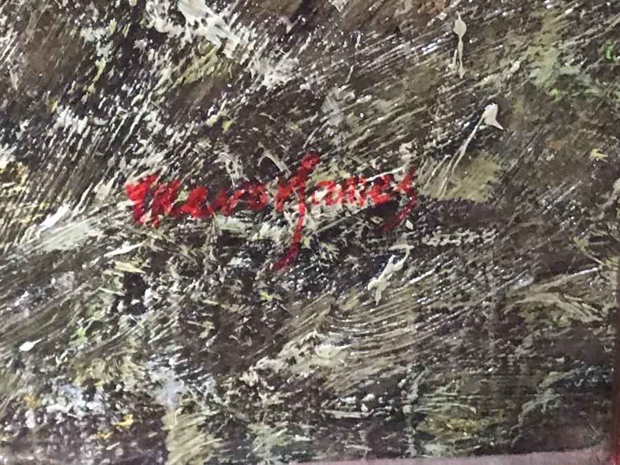 JUST ADDED - Trevor James Copy Oil Painting 24 X 20 [Photo 8]