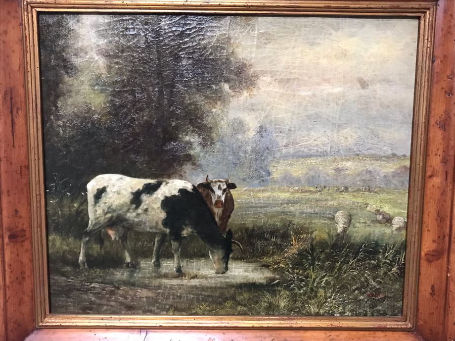 JUST ADDED - Trevor James Copy Oil Painting 24 X 20 [Photo 3]