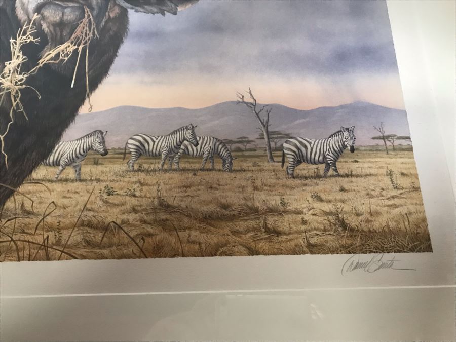 Hand Signed Mylar Lithograph Titled 'Cape Thunder' By Daniel Smith 16 X 25 [Photo 7]