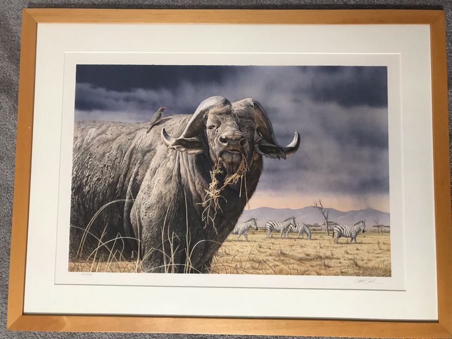 Hand Signed Mylar Lithograph Titled 'Cape Thunder' By Daniel Smith 16 X 25 [Photo 2]