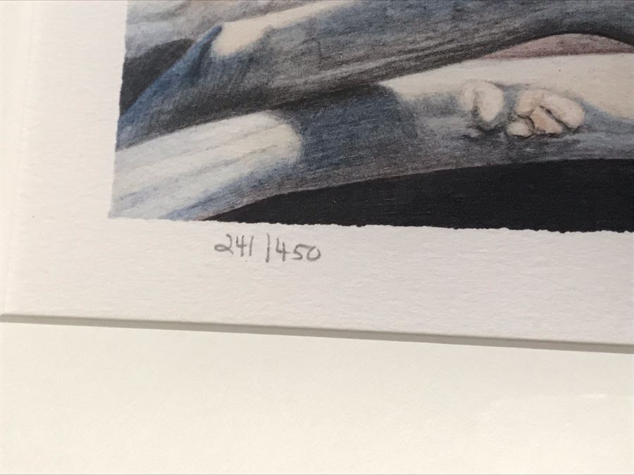 Hand Signed Mylar Lithograph Titled 'Cheetah Domain' By Al Agnew 18 X 23 [Photo 8]