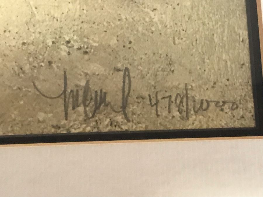 Frank McCarthy (1924-2002) Limited Edition Print Titled 'The Loner' Hand Signed 22.5 X 17.5 No. 478 Of 1000 [Photo 9]