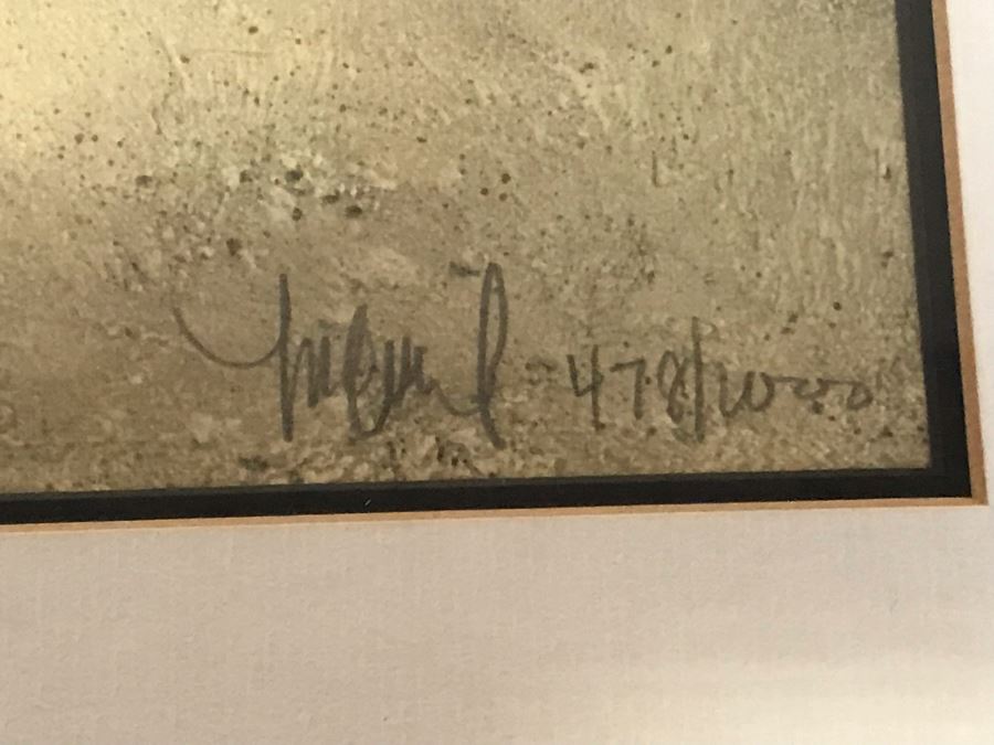 Frank McCarthy (1924-2002) Limited Edition Print Titled 'The Loner' Hand Signed 22.5 X 17.5 No. 478 Of 1000 [Photo 10]