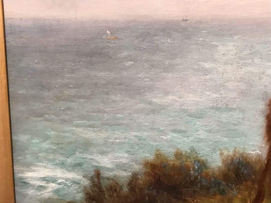 JUST ADDED - Large Original Oil Painting Of Cattle By Douglas Cameron In Stunning Gilded Frame 30 X 20 [Photo 9]