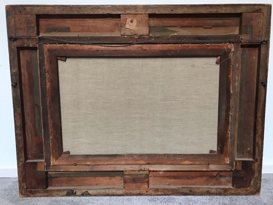 JUST ADDED - Large Original Oil Painting Of Cattle By Douglas Cameron In Stunning Gilded Frame 30 X 20 [Photo 20]