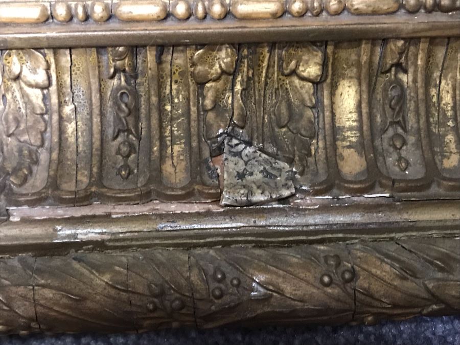 JUST ADDED - Large Original Oil Painting Of Cattle By Douglas Cameron In Stunning Gilded Frame 30 X 20 [Photo 19]