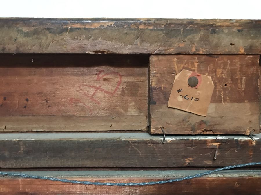 JUST ADDED - Large Original Oil Painting Of Cattle By Douglas Cameron In Stunning Gilded Frame 30 X 20 [Photo 21]