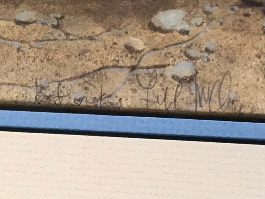 Frank McCarthy (1924-2002) Limited Edition Print Titled 'Comanche War Trail' Hand Signed 14 X 19 No. 616 Of 1000 [Photo 10]