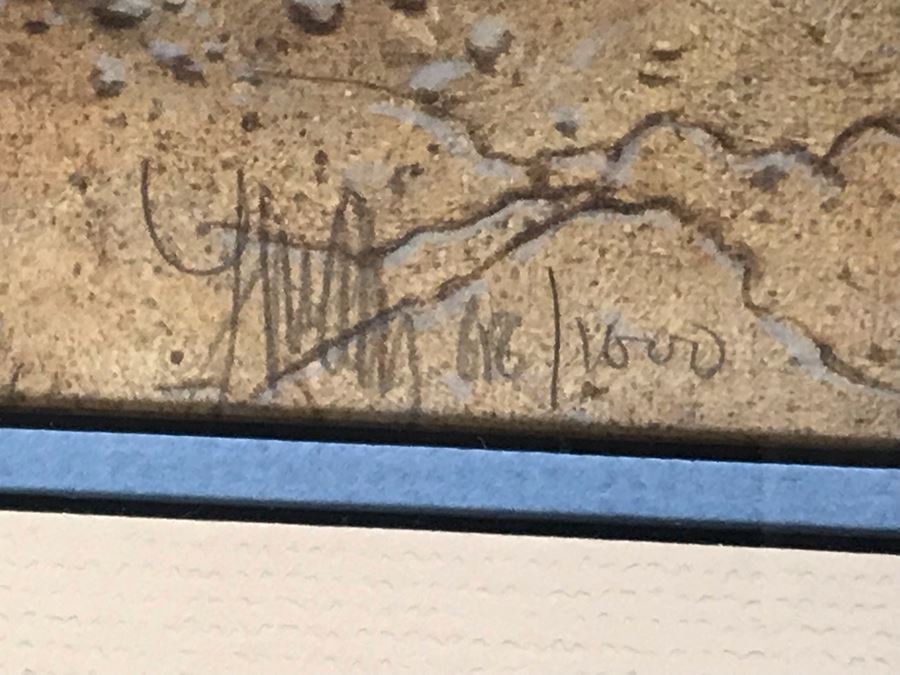 Frank McCarthy (1924-2002) Limited Edition Print Titled 'Comanche War Trail' Hand Signed 14 X 19 No. 616 Of 1000 [Photo 9]