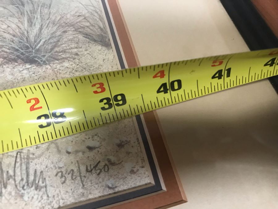 Frank McCarthy (1924-2002) Limited Edition Print Titled 'The Decoys' Hand Signed 39.5 X 21.5 No. 32 Of 450 [Photo 13]