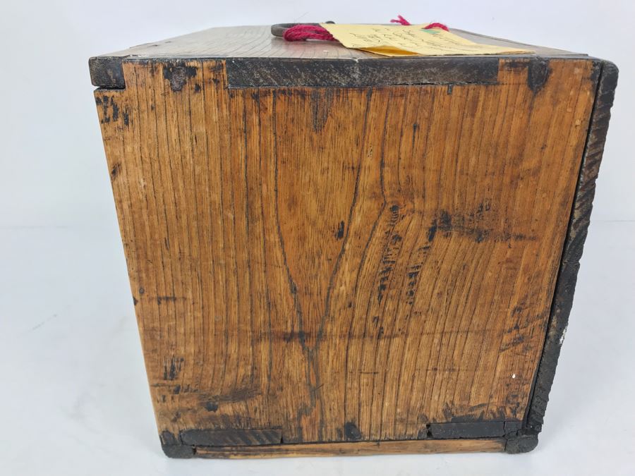 Small Japanese Chest In Kiri Wood Menji Period Late 19th Century 12.5W X 9D X 9H Retails $275 [Photo 6]
