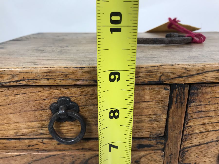Small Japanese Chest In Kiri Wood Menji Period Late 19th Century 12.5W X 9D X 9H Retails $275 [Photo 13]