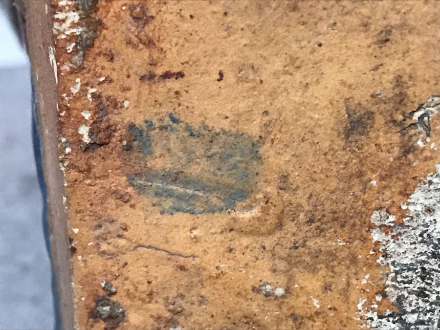 JUST ADDED - Vintage Outdoor Glazed Elephant Garden Stool 21W X 11D X 23H [Photo 12]