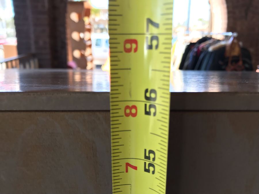 Vintage 1956 Mid-Century Modern Bookcase With Metal Hairpin Legs By Drexel 48W X 16D X 56H [Photo 14]