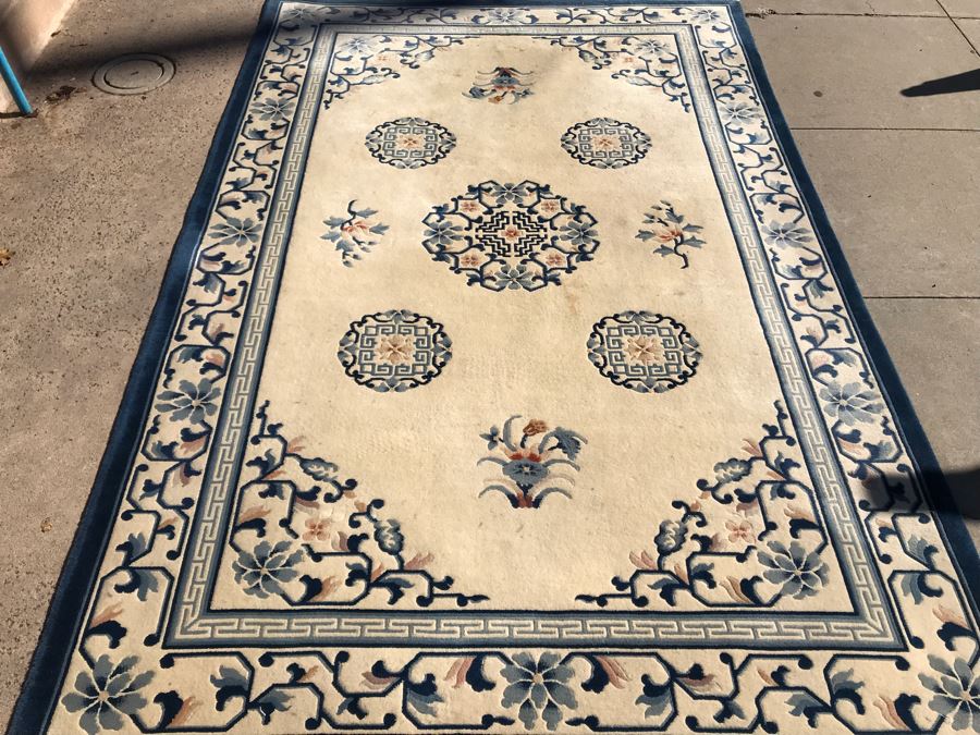 JUST ADDED - Vintage Chinese Area Rug 72W X 112L 