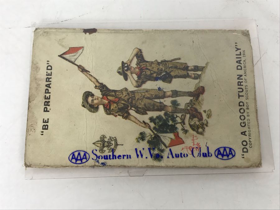 Vintage 1929 Boy Scouts Of America Be Prepared Membership Card [Photo 4]