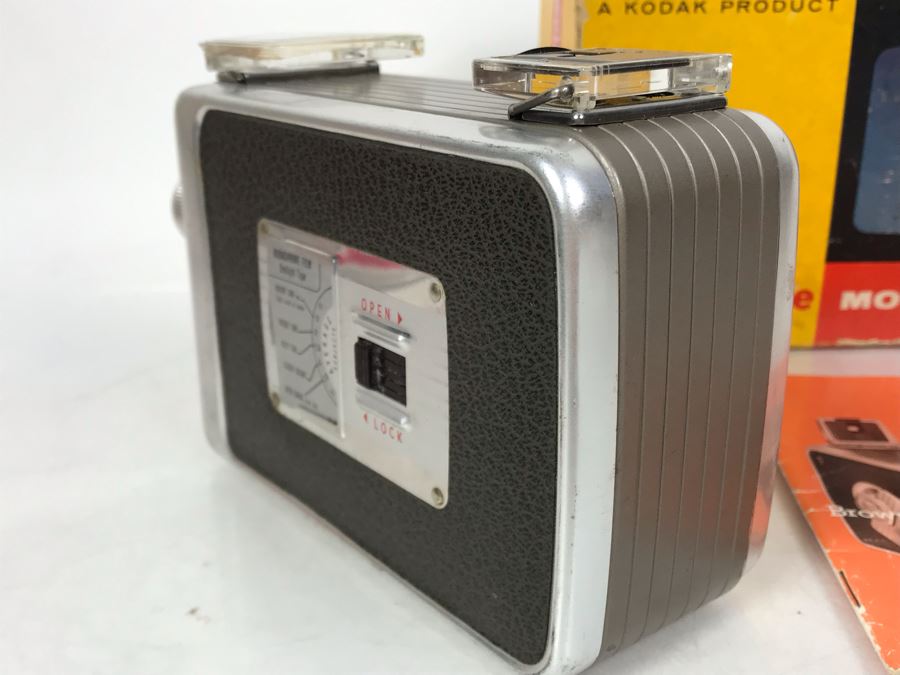 Kodak Brownie Movie Camera Mode 2 With Original Box And Manual [Photo 7]