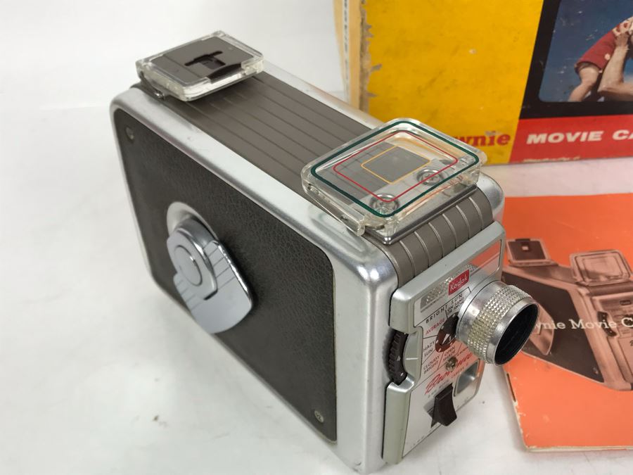 Kodak Brownie Movie Camera Mode 2 With Original Box And Manual [Photo 5]