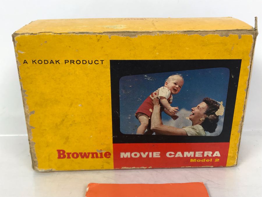 Kodak Brownie Movie Camera Mode 2 With Original Box And Manual [Photo 10]