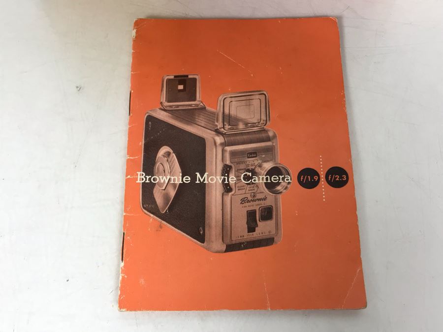 Kodak Brownie Movie Camera Mode 2 With Original Box And Manual [Photo 9]