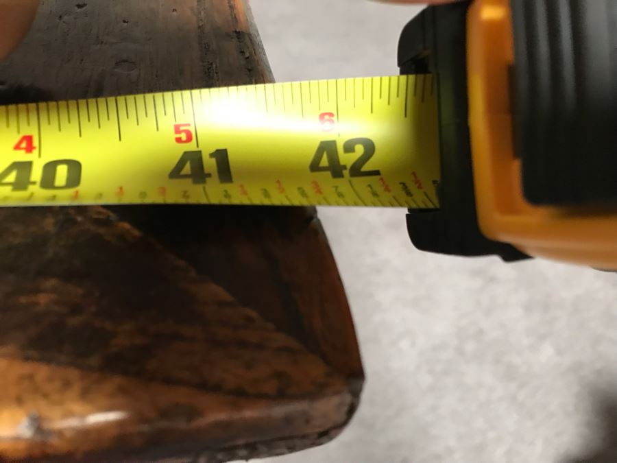 JUST ADDED - Vintage Chinese Wooden Bench 42W X 12D X 19.5H [Photo 15]