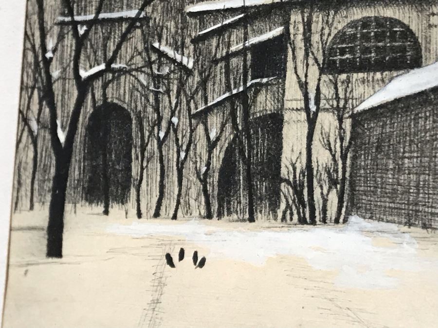 JUST ADDED - Original Painting Of Moscow Russia 1997 5.5W X 6.5H [Photo 10]