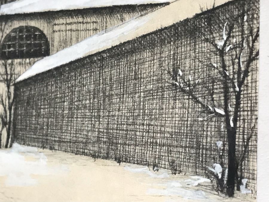 JUST ADDED - Original Painting Of Moscow Russia 1997 5.5W X 6.5H [Photo 9]