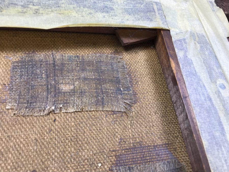 JUST ADDED - Original Antique Painting Of Highlands Sheep By John W Morris J W Morris In Antique Gilded Frame 10 X 12 [Photo 17]