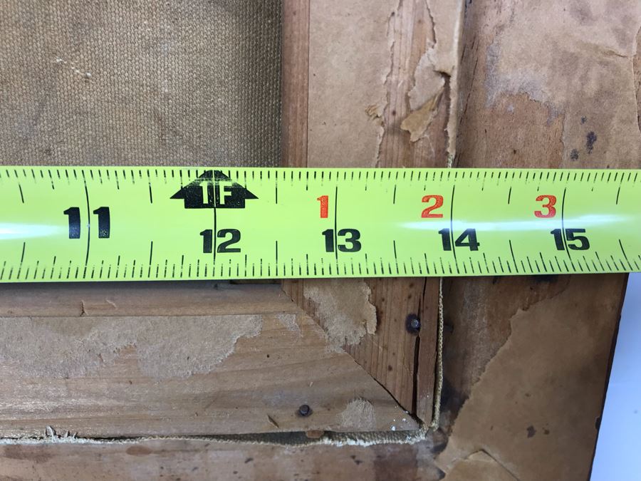 Antique Original Nautical Sailing Ship Oil Painting Signed But Signature Illegible 14 X 10 [Photo 26]