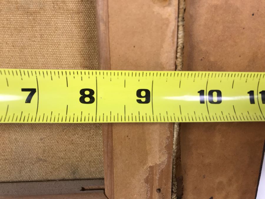 Antique Original Nautical Sailing Ship Oil Painting Appears To Be Same Artist As Adjacent Painting 10 X 12 [Photo 25]