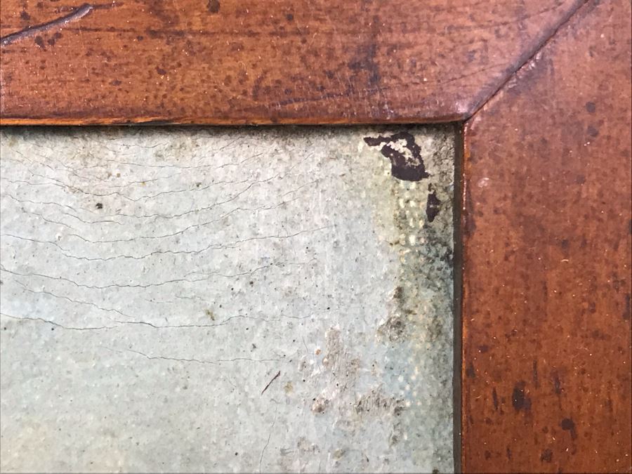 Antique Original Nautical Sailing Ship Oil Painting Appears To Be Same Artist As Adjacent Painting 10 X 12 [Photo 13]