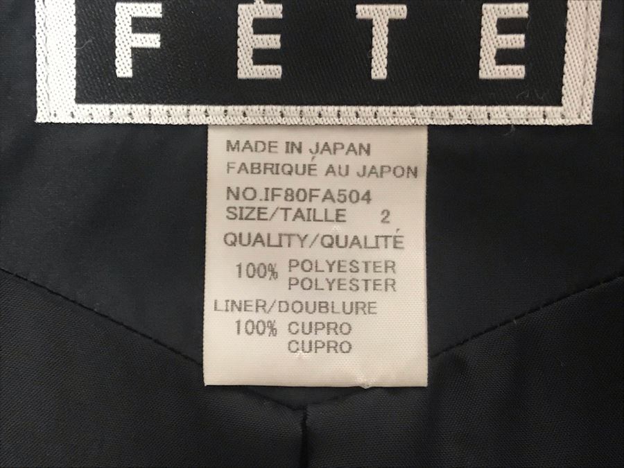 Issey Miyake Fete Women's Designer Jacket Made In Japan Size 2 [Photo 13]